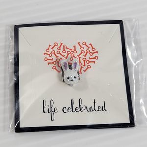 KEEP Collective Easter Bunny Silver Charm Collectors Edition Stella Dot Bracelet